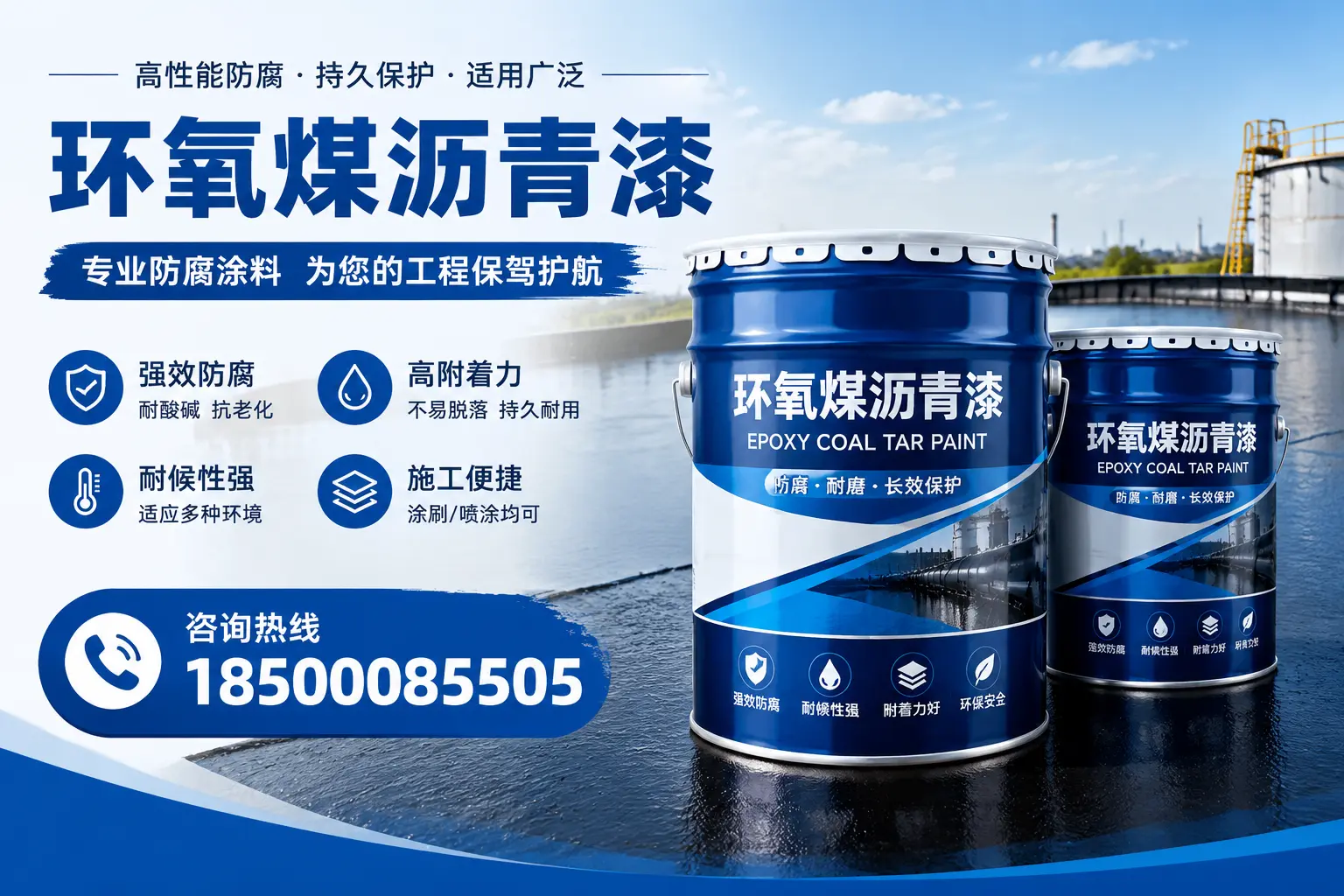 环氧煤沥青漆与其他漆类的比较,呼伦贝尔用户的选择依据